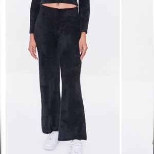 Forever 21 Black Fuzzy Pants